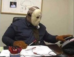 jason working Meme Template