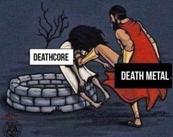 Deathcore Meme Template