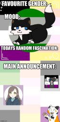 Starshine’s announcement template Meme Template