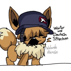 German Eevee Meme Template