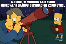 simpsons telescope Meme Template