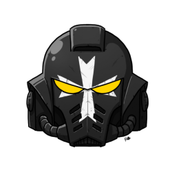 Black Templars Helmet Meme Template