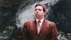 desantis hurricane Meme Template