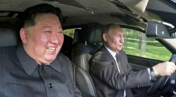 Kim Jong-un and Vladimir Putin Meme Template