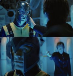 magneto coin scene [jp] Meme Template