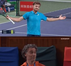 Goffin reaction Meme Template