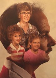 Awkward 70’s family photo Meme Template