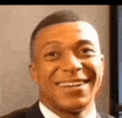 Mbappe smile fade Meme Template