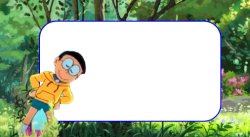 Nobita announcement template Meme Template