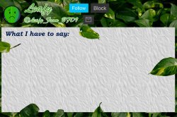 Leafy Announcement Template Meme Template