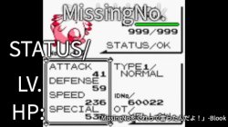 MissingNo. temp Meme Template