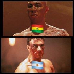 Bolivia vs Argentina Meme Template