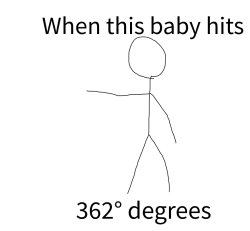 When this baby hits 362 degrees Meme Template