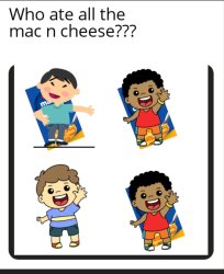 Who at the mac n cheese meme Meme Template