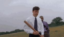 Office Space Beatdown GIF Meme Template