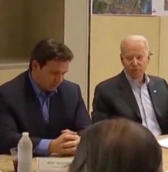 DeSantis and Biden Meme Template