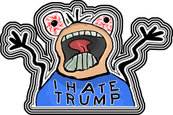 HATE TRUMP BADGE Meme Template