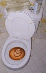 Coffee toilet Meme Template