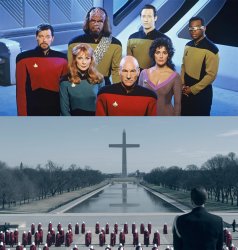 Star Trek vs Handmaid's Tale Meme Template