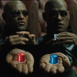 Morpheus Nespresso Meme Template