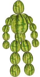 the watermelon man Meme Template