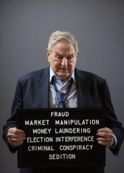 Soros Rap Sheet Meme Template
