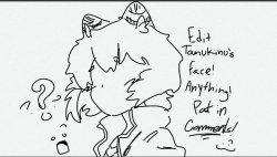 edit tanukinu's face template Meme Template