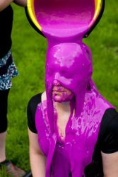 Purple gunge slime Meme Template