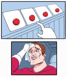 Four Buttons Meme Template