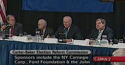 Carter Baker Election Reform Commission Meme Template