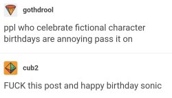 celebrate fictional characters birthdays Meme Template