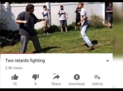 Two guys fight Meme Template