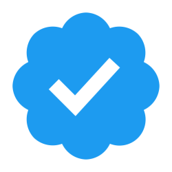 Twitter verified badge Meme Template