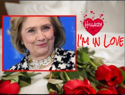 Hillary Heart Throb Meme Template