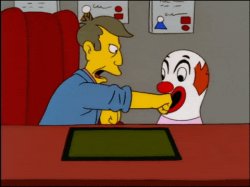 Skinner clown punch Meme Template