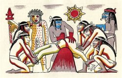 Aztec human sacrifice Meme Template