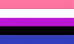 Genderfluid flag Meme Template