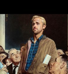 Ryan Gosling Freedom of Speech Meme Template