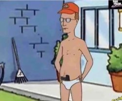 Dale Gribble underwear gun Meme Template