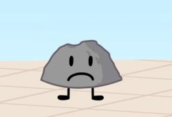 BFDI Rocky Frown Meme Template