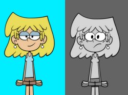 Canny and Uncanny Lori Loud Meme Template