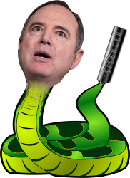 ADAM 'SHIFTY' SCHIFF - RATTLESNAKE Meme Template