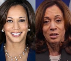 Kamala Harris before & after Meme Template