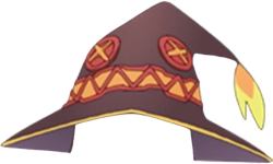 Megumin hat Meme Template