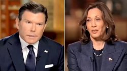 Bret Baier Kamala Harris interview Meme Template