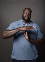 Shaq timeout Meme Template