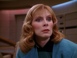 Doctor Crusher Alarmed Meme Template