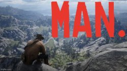 man. Meme Template