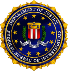 DOJ FBI logo Meme Template