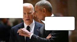 Biden Obama arguing Meme Template